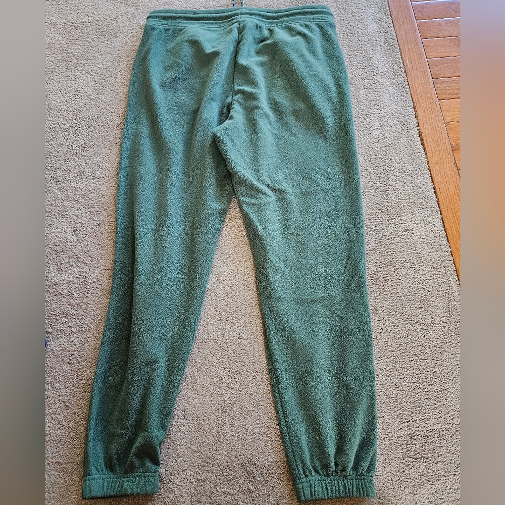 Eddie Bauer Fleece Sweatpants, Medium, Green - Picture 3 of 3